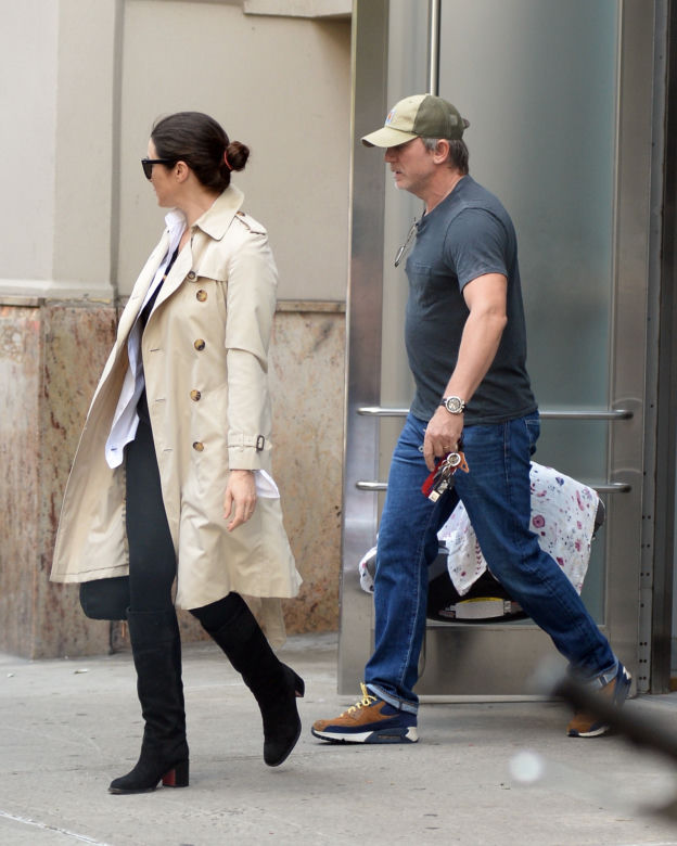 Daniel Craig i Rachel Weisz z córką