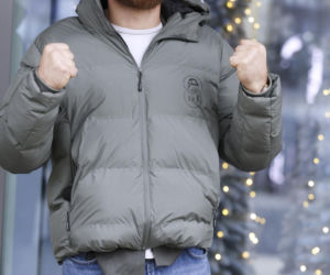 Jan Błachowicz z partnerką i synem