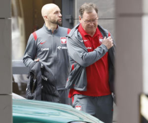 Reprezentacja Polski przed meczem ze Szwecją