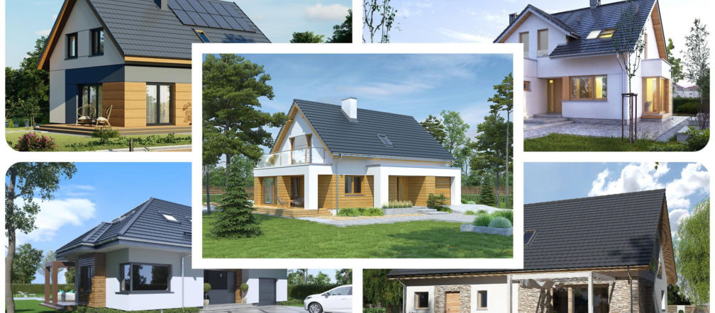 5 projektów domów z poddaszem użytkowym
