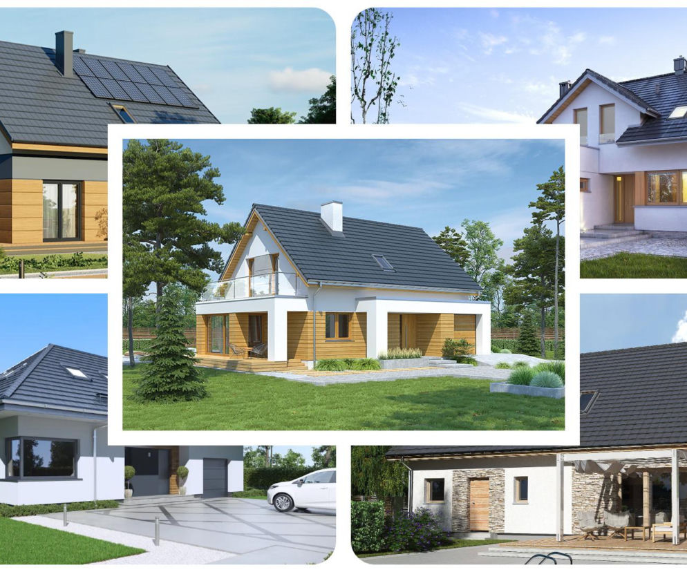 5 projektów domów z poddaszem użytkowym