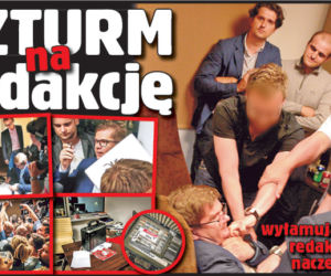 Szturm na redakcję