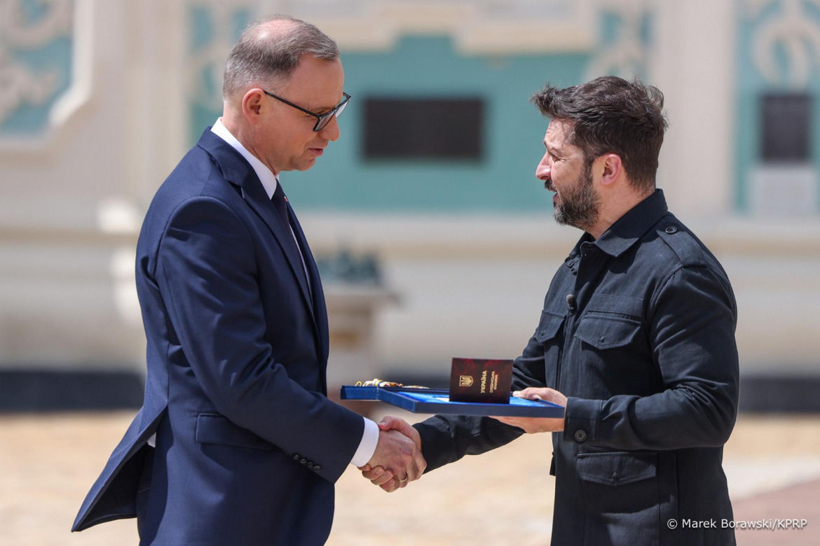 Andrzej Duda w Kijowie