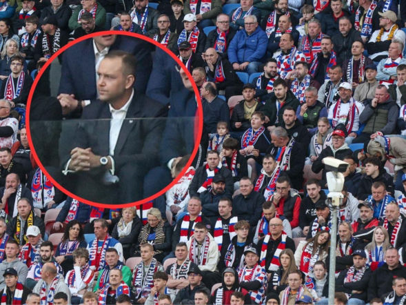 Górnik - Raków: Karol Nawrocki wygwizdany na meczu?! Poszło o weto ws. SAFE?
