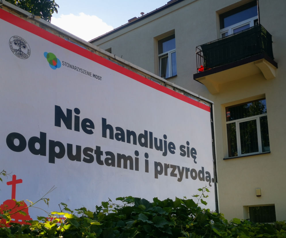 Akcja billboardowa w Kielcach. W obronie granic Świętokrzyskiego Parku Narodowego