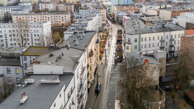 Przedwojenny drapacz chmur przy al. Zwycięstwa 1, Sosnowiec