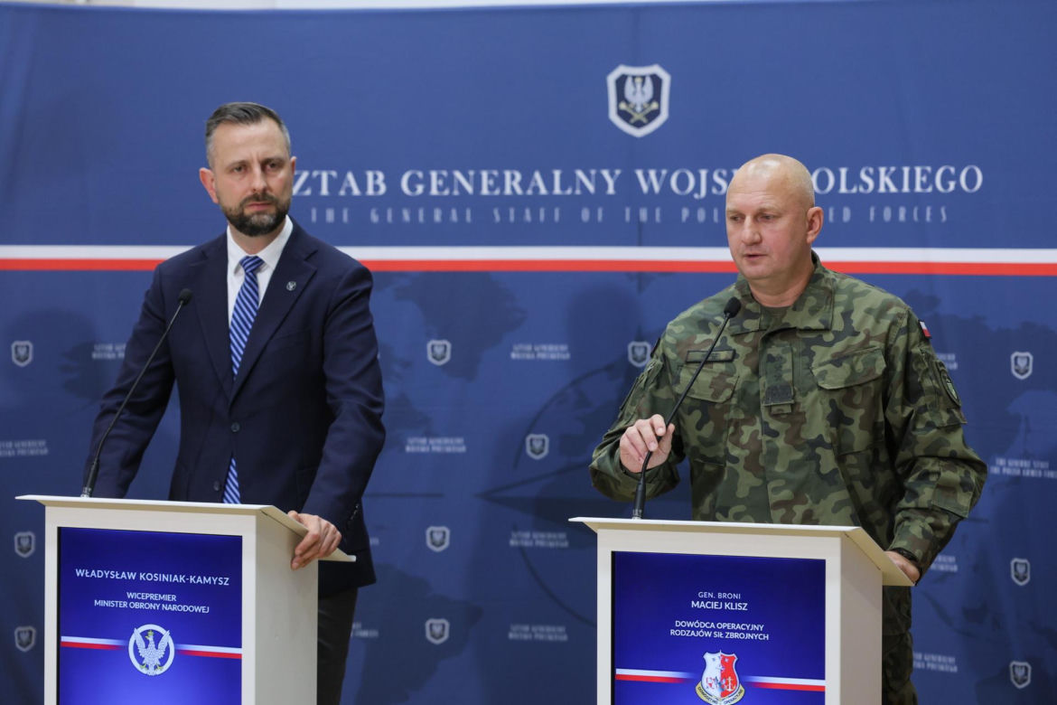 Konferencja w sztabie generalnym.