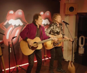 Mick Jagger i Ronnie Wood zaskoczyli fanów! Niespodzianka na odsłuchu nowej płyty