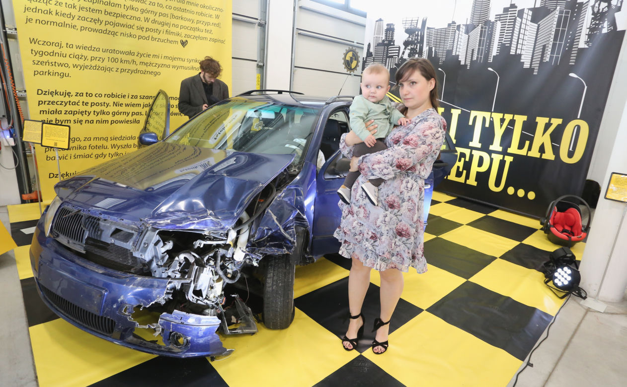 Mojego Olusia uratowały pasy! Wstrząsająca relacja mamy 8-miesięcznego dziecka