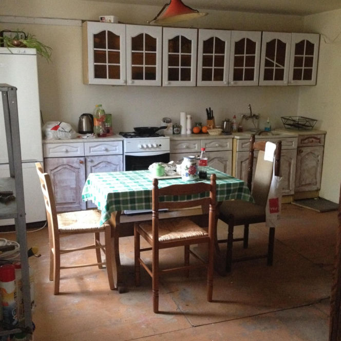 Dom pod królikiem - przed remontem