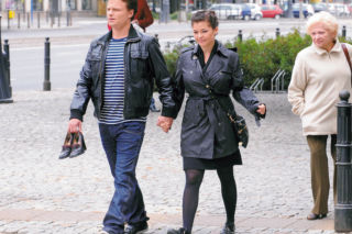 Hakiel nosi buty za Cichopek