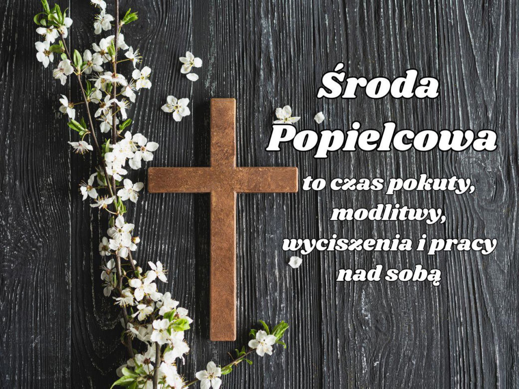 Środa Popielcowa - kartki do pobrania