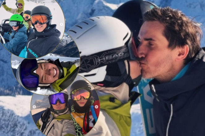 Zmiana krajobrazu? Niekoniecznie. Krupińska i Karpiel-Bułecka zabrali dzieci na ferie we włoskie Alpy