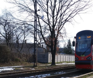 Remont torowiska na ulicy Kasprzaka w Dąbrowie Górniczej