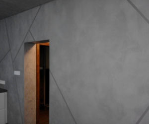 Beton ciré - efekt deskowania