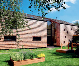 Dom pachnący modrzewiem