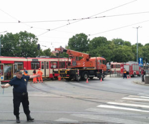 Czołowe zderzenie tramwajów w Gdańsku!