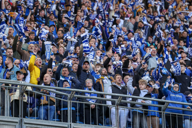 Lech Poznań - Legia Warszawa: Zdjęcia kibiców i zawodników z meczu 30. kolejki PKO BP Ekstraklasy