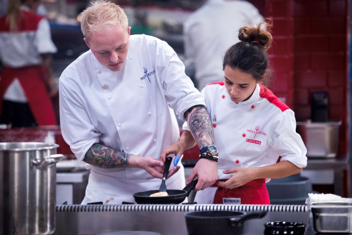 Hell's Kitchen 2, odcinek 7: Wściekły Amaro wychodzi z restauracji [ZDJĘCIA]