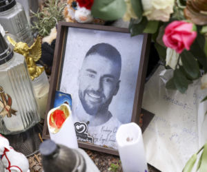 Ból, rozpacz, łzy. Poruszające sceny na pogrzebie Łukasza Litewki