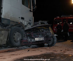 Wypadek na Podkarpaciu. 5 zabitych 
