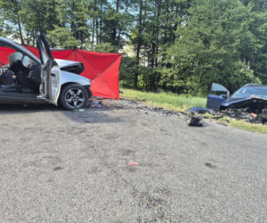 Tragiczny wypadek pod Iławą! Czołowe zderzenie, ofiara i ranni
