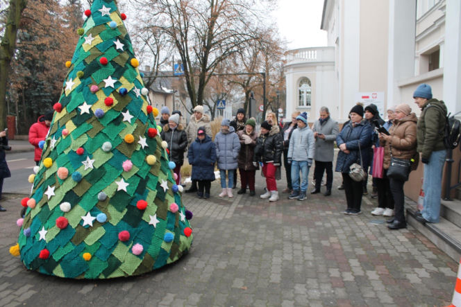 Dziargana choinka w Kościanie