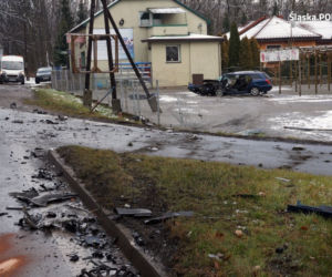 Wypadek w Rybiku. Cztery osoby poszkodowane, w tym dwoje dzieci [ZDJĘCIA]