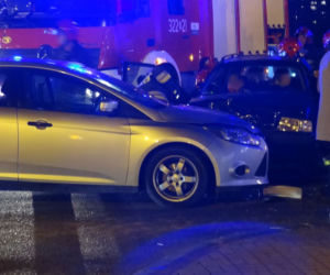 Wypadek na skrzyżowaniu Hetmańskiej z Powstańców Warszawy w Rzeszowie