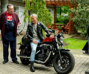 Barwy szczęścia odc. 2526. Graca (Robert Kalinowski), Stefan (śp. Krzysztof Kiersznowski), Zdzisio (Zbigniew Buczkowski)