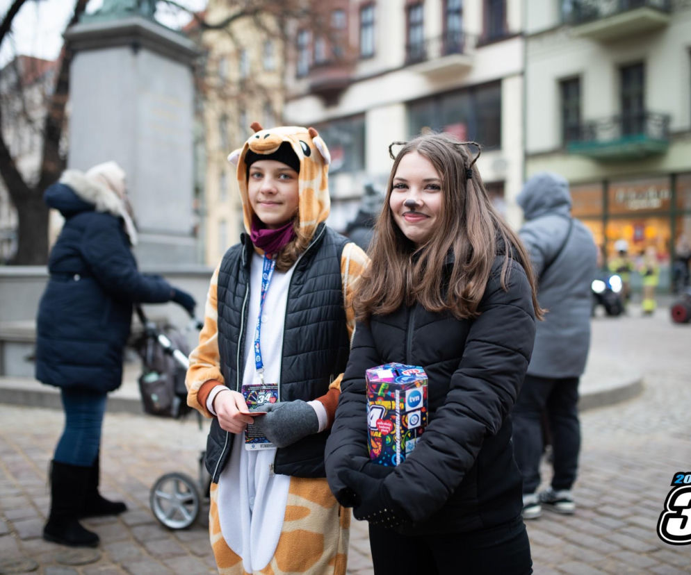 34. Finał Wielkiej Orkiestry Świątecznej Pomocy w Toruniu. Zdjęcia ze starówki