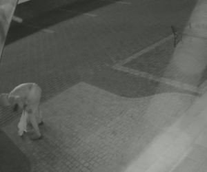 Tego jeszcze nie było! Złodziej włamał się do baru i... PRZYRZĄDZIŁ SOBIE KEBABA. Jest nagranie!