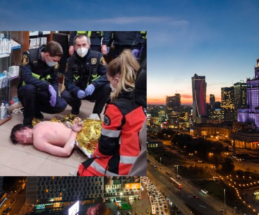 Szedł nagi aleją Waszyngtona. Uciekł do apteki
