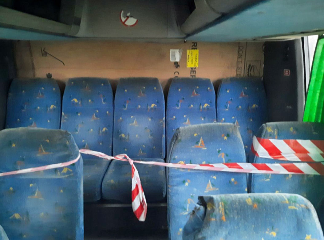 Mława: Autobus bez szyby woził dzieci