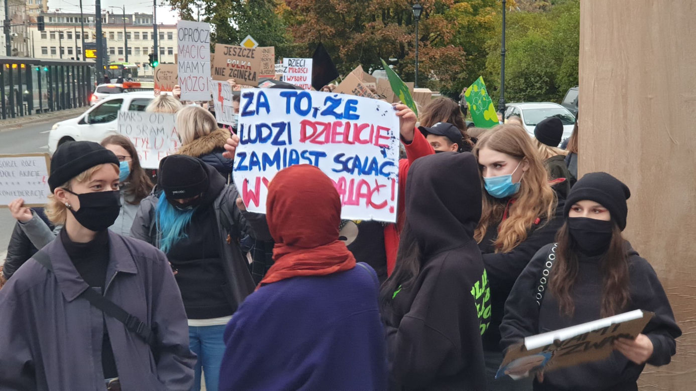 Strajk kobiet w Olsztynie