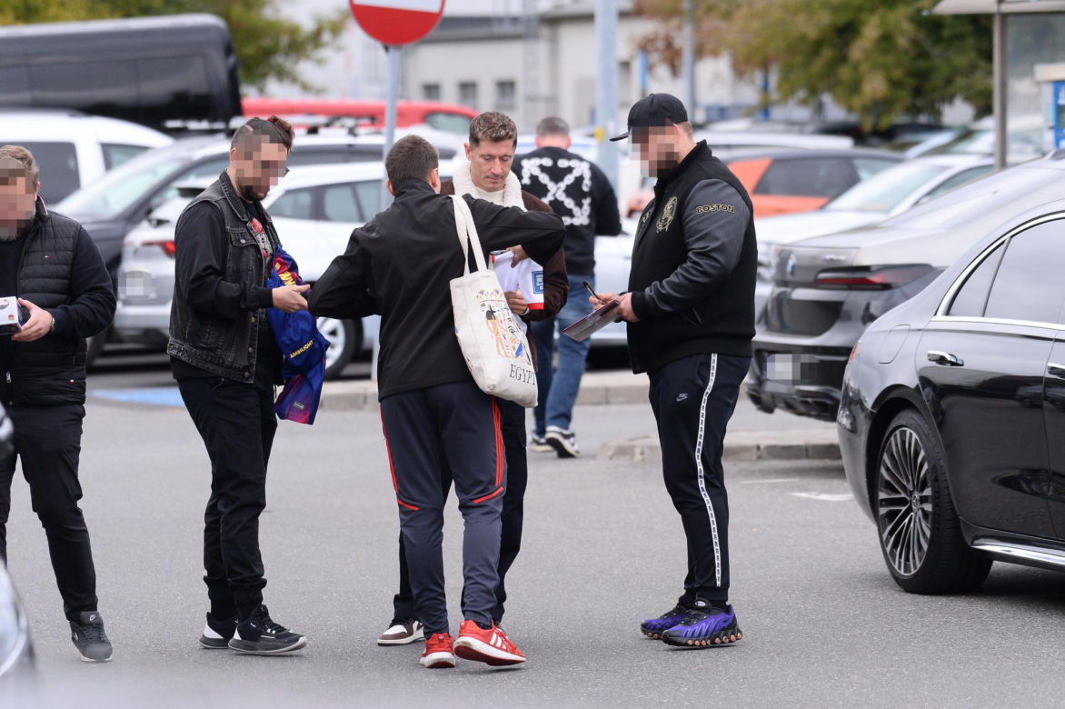 Robert Lewandowski przyjechał na zgrupowanie reprezentacji Polski