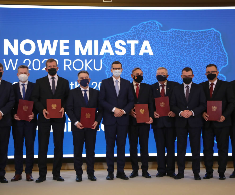 Uroczystość nadania praw miejskich
