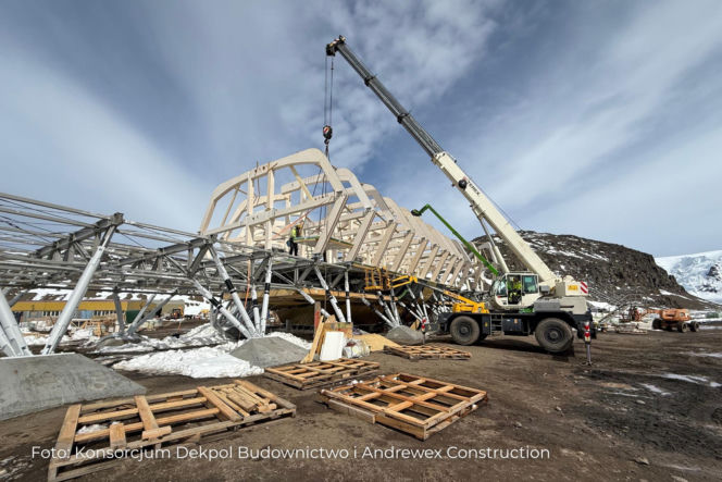 Polska Stacja Antarktyczna - budowa nowej bazy