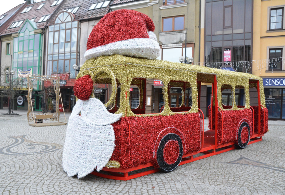 Centrum Olsztyna stroi się na święta