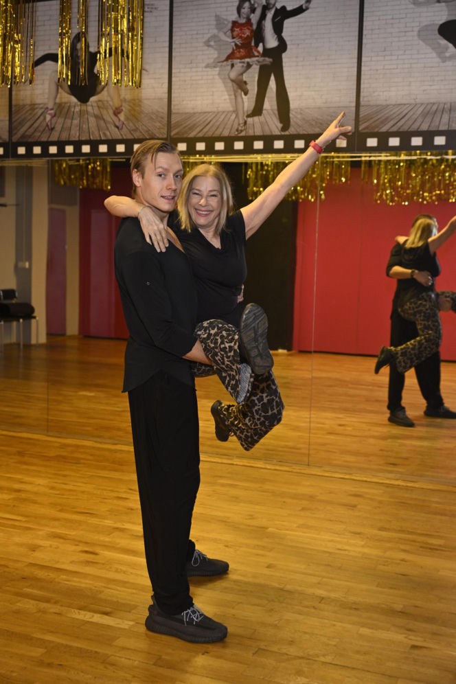 Małgorzata Potocka na próbach do "Tańca z Gwiazdami"