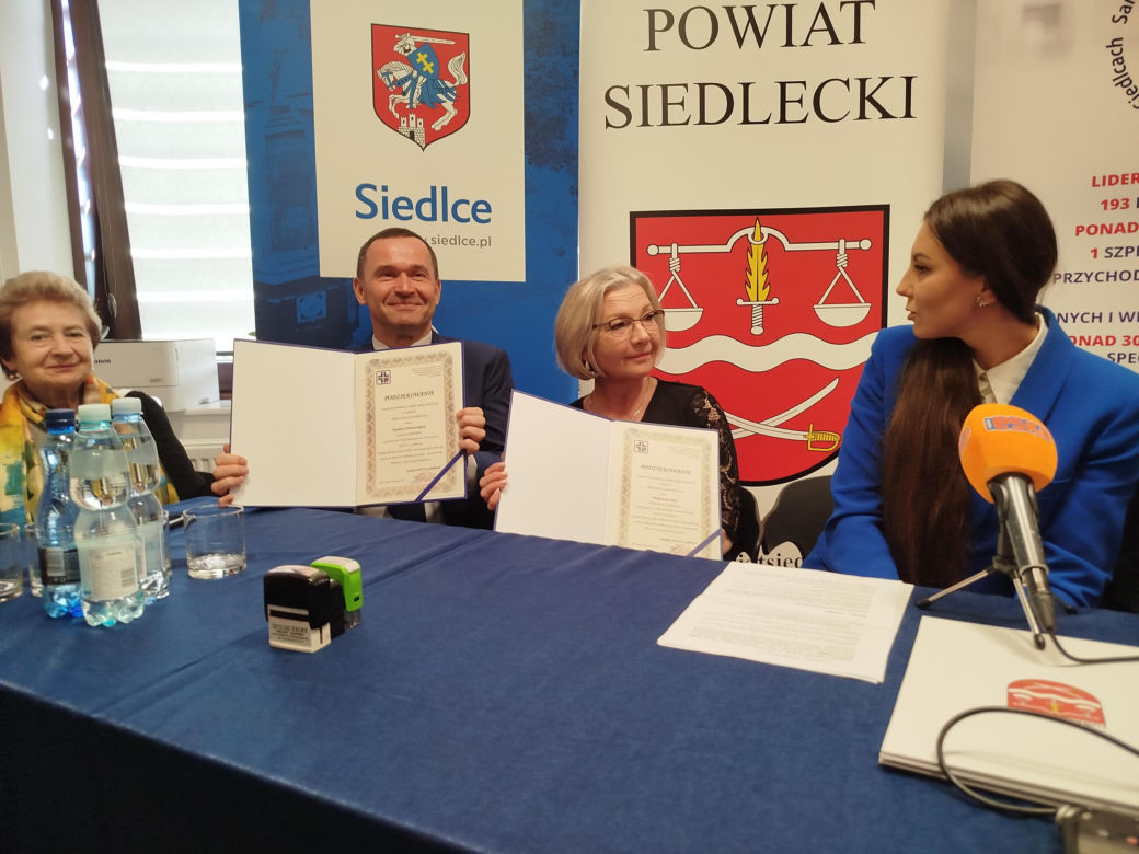 Umowa na przekazanie dotacji na zakup nowego sprzętu dla Szpitala Miejskiego w Siedlcach została podpisana 28 kwietnia