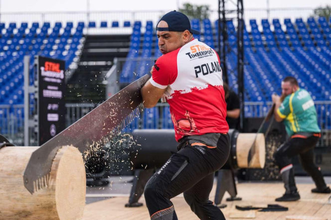 Michał Dubicki, drwal Stihl Timbersports