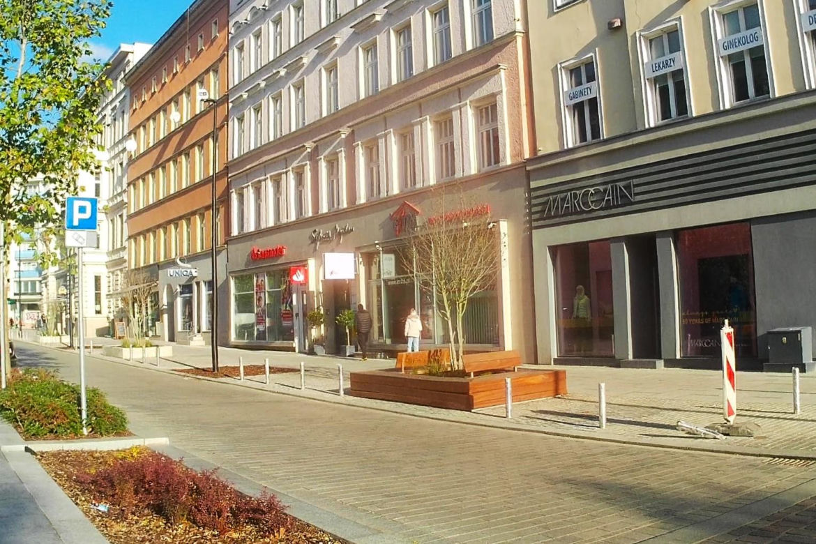 Na alei Wojska Polskiego wciąż są jeszcze liczne niedoróbki