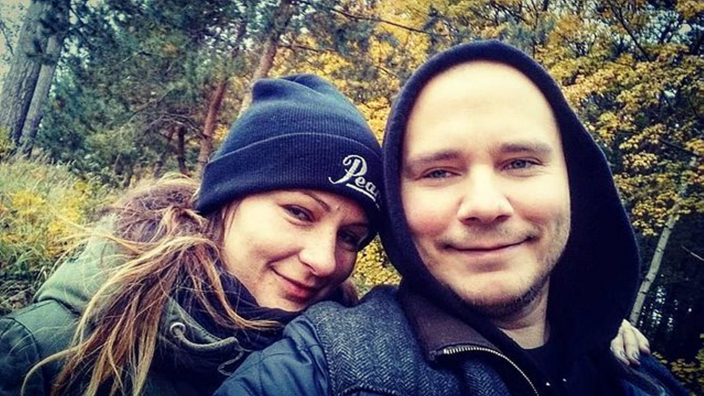 Ania Świątczak z mężem