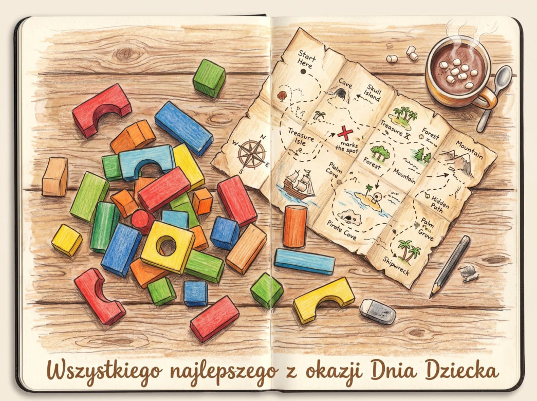 Kartka na Dzień Dziecka dorosłego dziecka