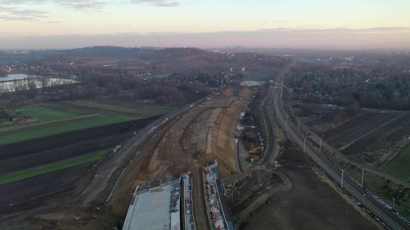 Północna obwodnica Krakowa. Sprawdzamy postępy prac (STYCZEŃ)