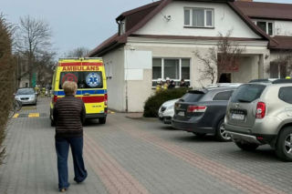 Powiat węgrowski: Ewakuacja szkoły podstawowej w Zespole Oświatowym w Toporze
