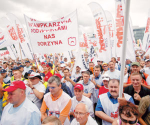 Solidarność zakorkowała stolicę