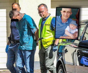 Jedna trumna dla żołnierza Zbyszka i jego 2-letniego synka. Kierowca audi miał gnać 150 km/h