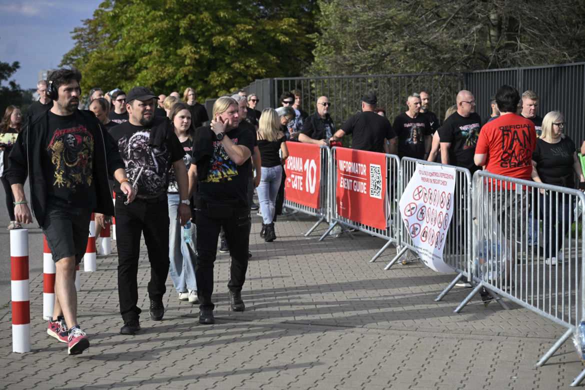 Tłumy przybyły na koncert Iron Maiden na PGE Narodowym